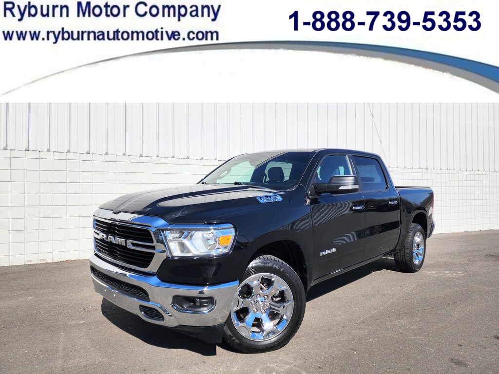Used 2020 Ram 1500 Big Horn 4WD Big Horn 4x4 Crew Cab 57 Box