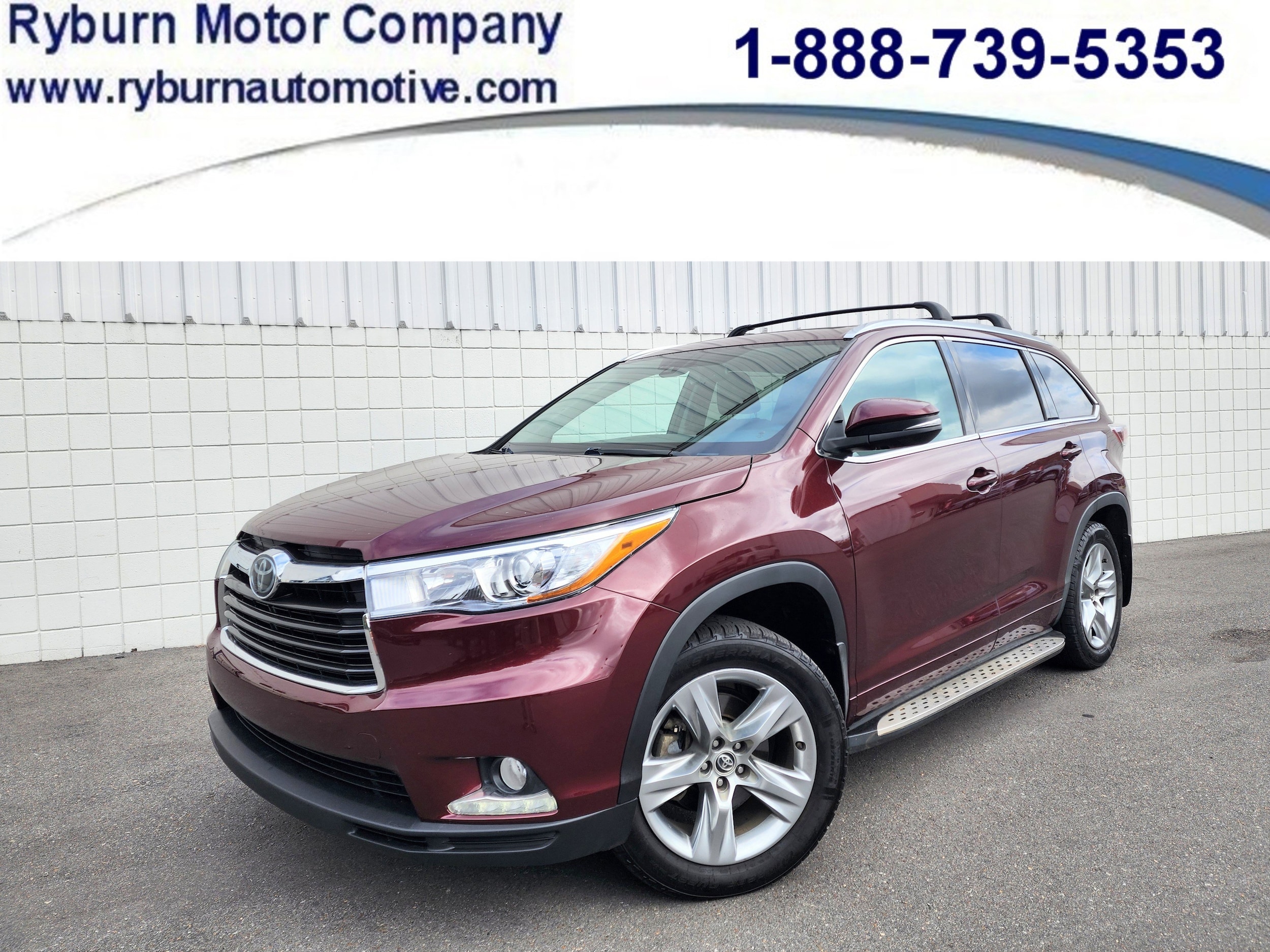 2016 Toyota Highlander Limited Platinum