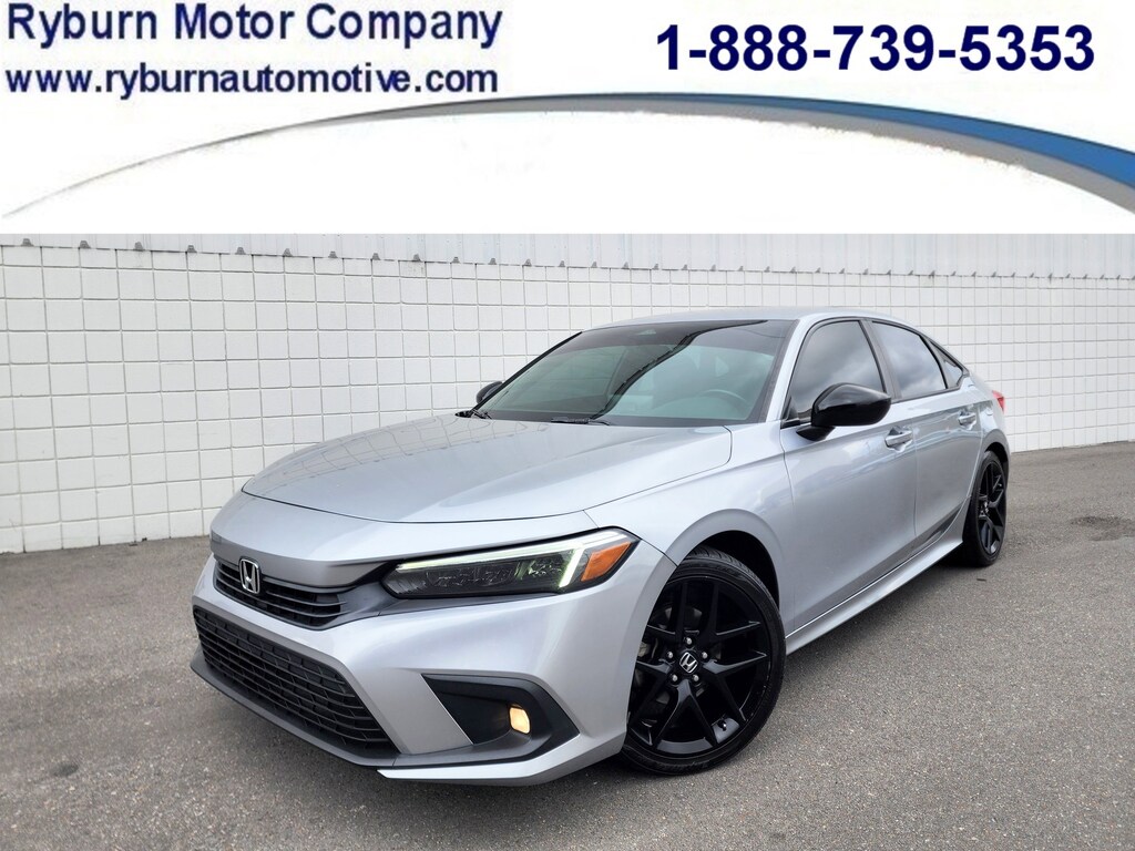 Used 2022 Honda Civic Sedan Sport Sport CVT