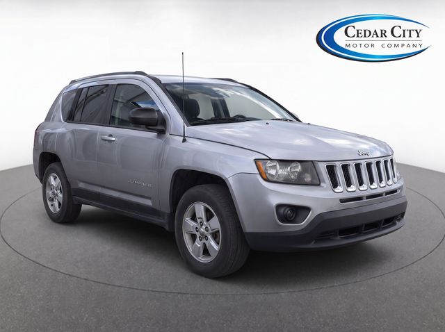 Used 2014 Jeep Compass Sport with VIN 1C4NJCBA1ED842985 for sale in Cedar City, UT