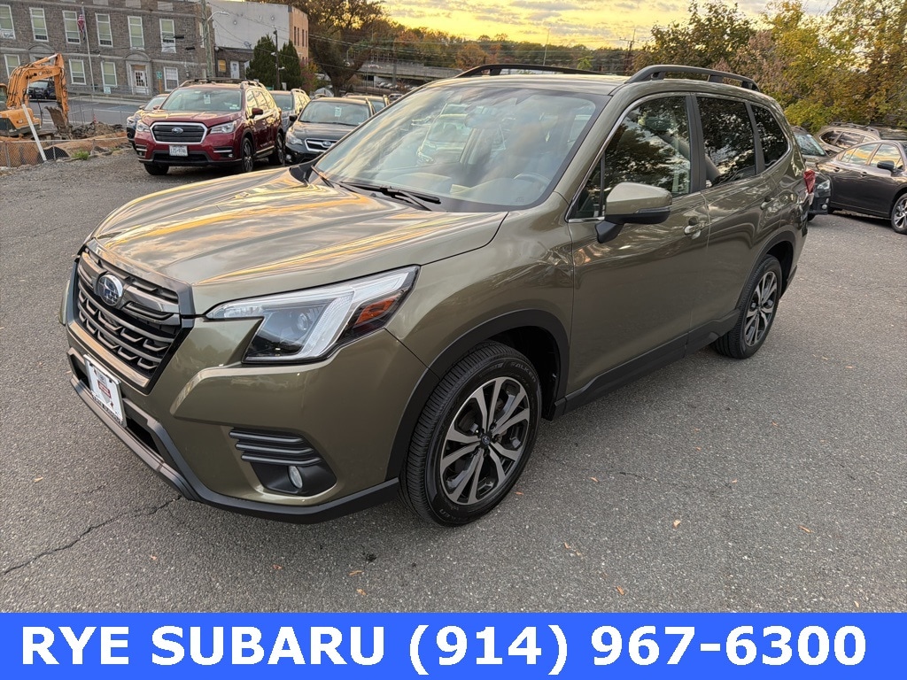 Used 2022 Subaru Forester Limited Reverse Automatic Braking + Navigation Sys SUV