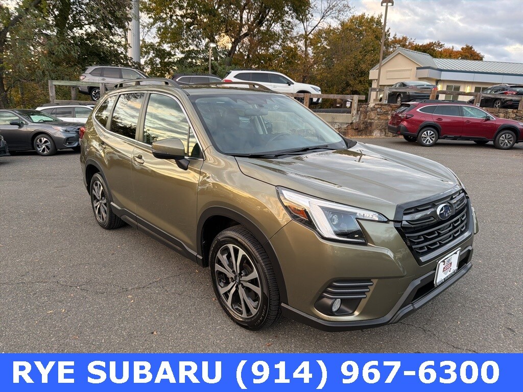 Used 2022 Subaru Forester Limited Reverse Automatic Braking + Navigation Sys SUV