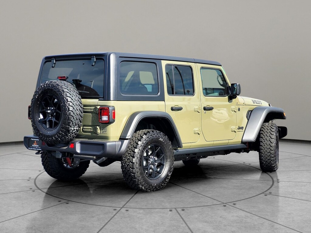 New 2026 Jeep Wrangler 4-DOOR WILLYS Sport Utility