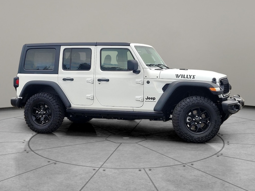 New 2025 Jeep Wrangler 4-DOOR WILLYS Sport Utility