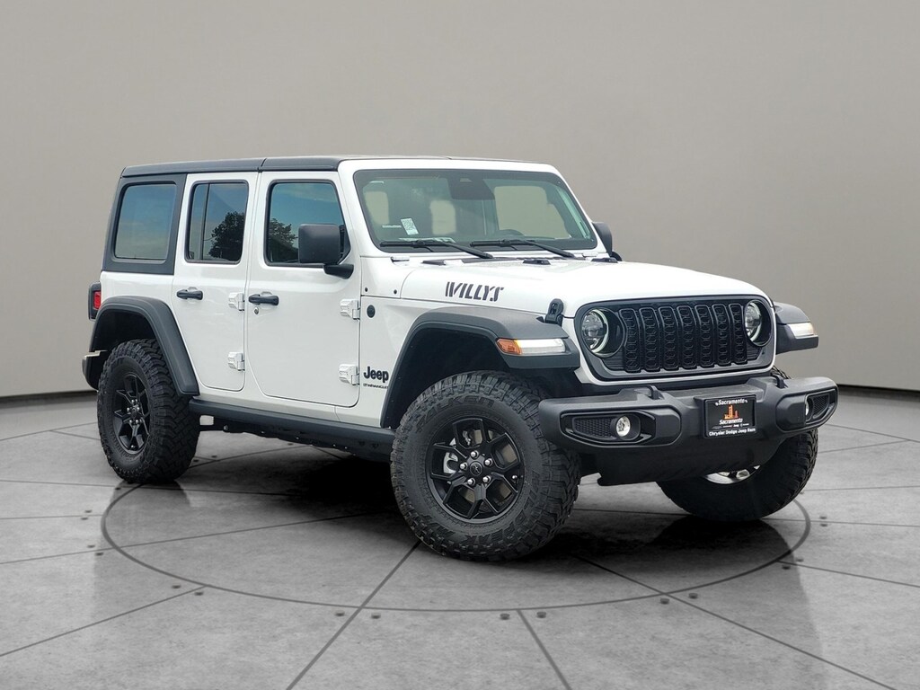 New 2025 Jeep Wrangler 4-DOOR WILLYS Sport Utility