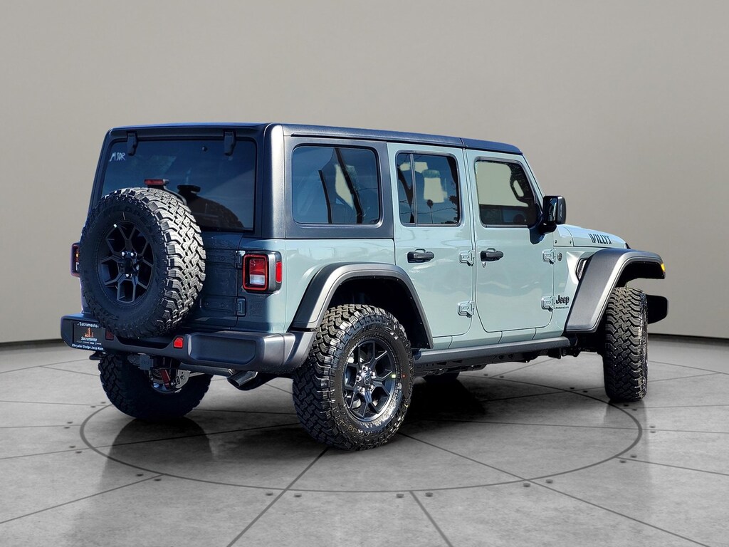 New 2026 Jeep Wrangler 4-DOOR WILLYS Sport Utility