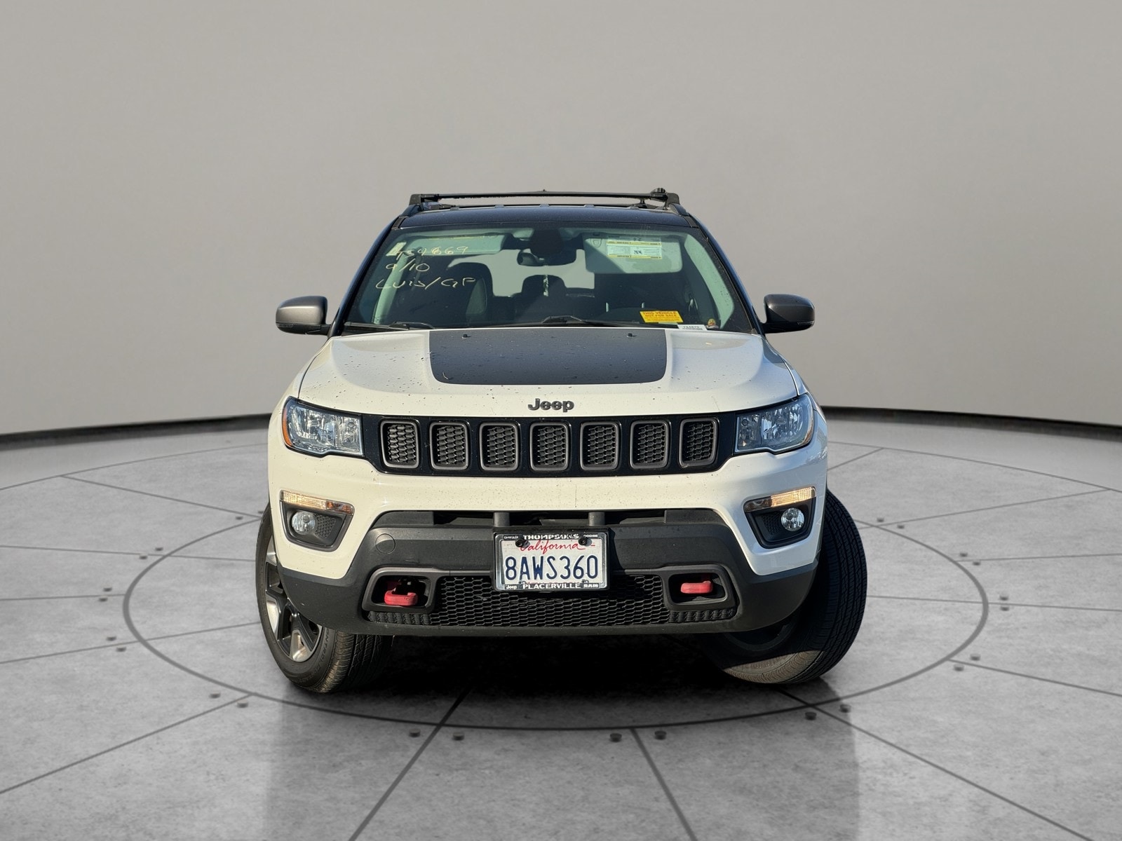 Used 2018 Jeep Compass Trailhawk with VIN 3C4NJDDB7JT174884 for sale in Sacramento, CA