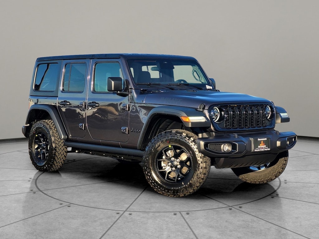New 2026 Jeep Wrangler 4-DOOR WILLYS Sport Utility