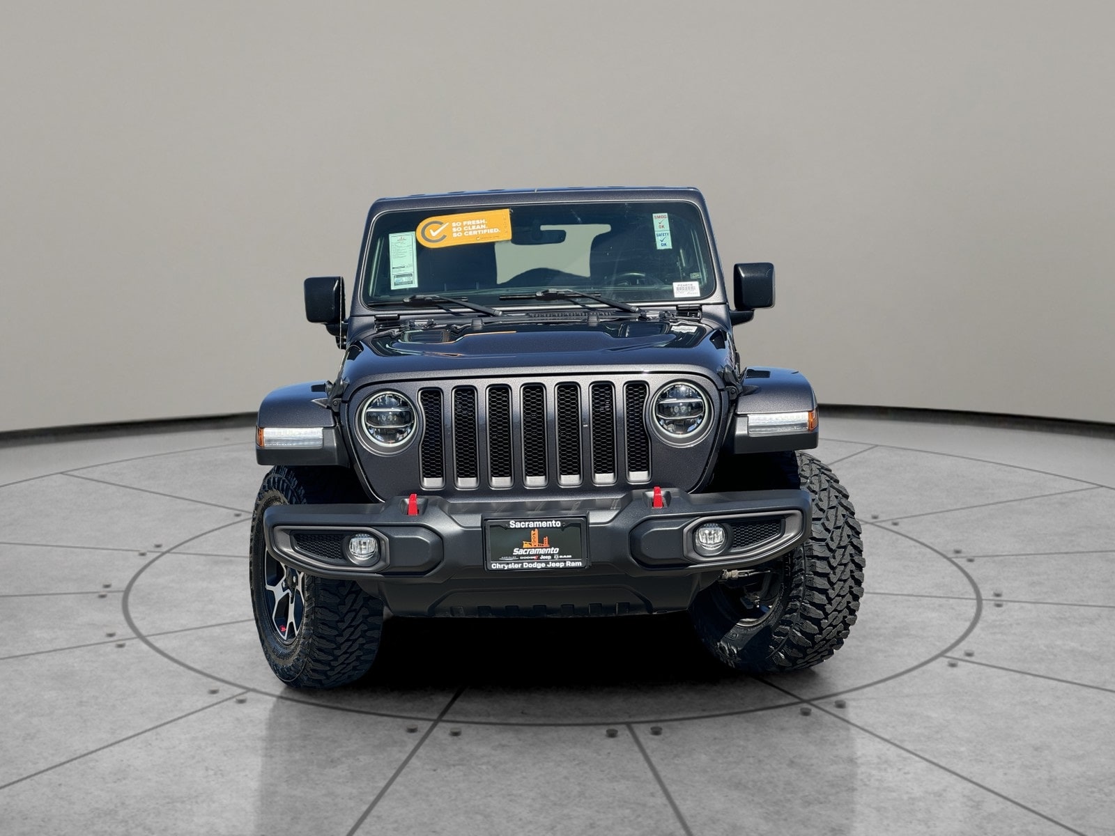 Certified 2021 Jeep Wrangler Unlimited Rubicon with VIN 1C4HJXFN1MW732488 for sale in Sacramento, CA