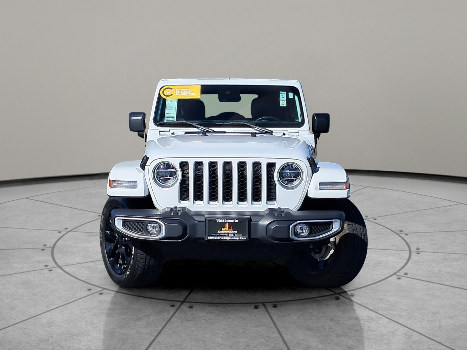 Used 2021 Jeep Wrangler Unlimited Sahara 4XE with VIN 1C4JJXP61MW757724 for sale in Sacramento, CA