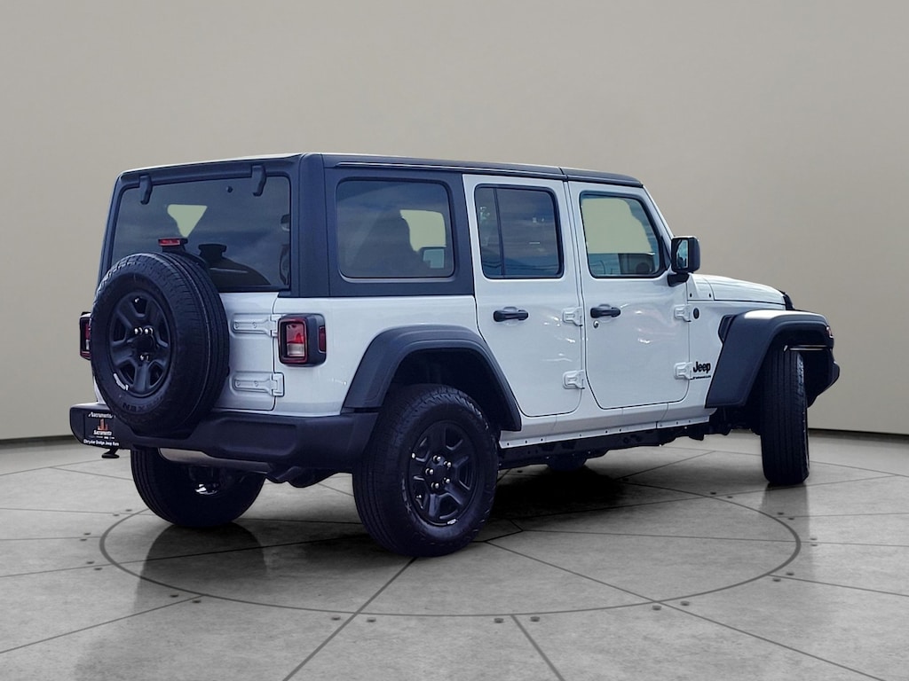 New 2025 Jeep Wrangler 4-DOOR SPORT Sport Utility