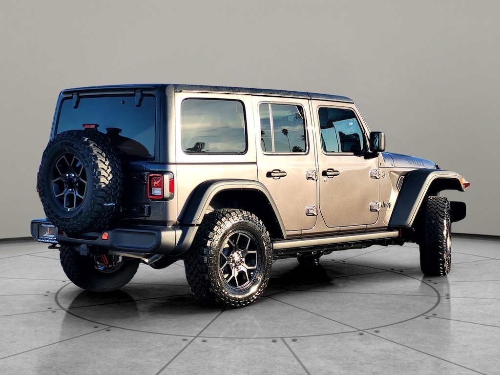 New 2026 Jeep Wrangler 4-DOOR WILLYS Sport Utility