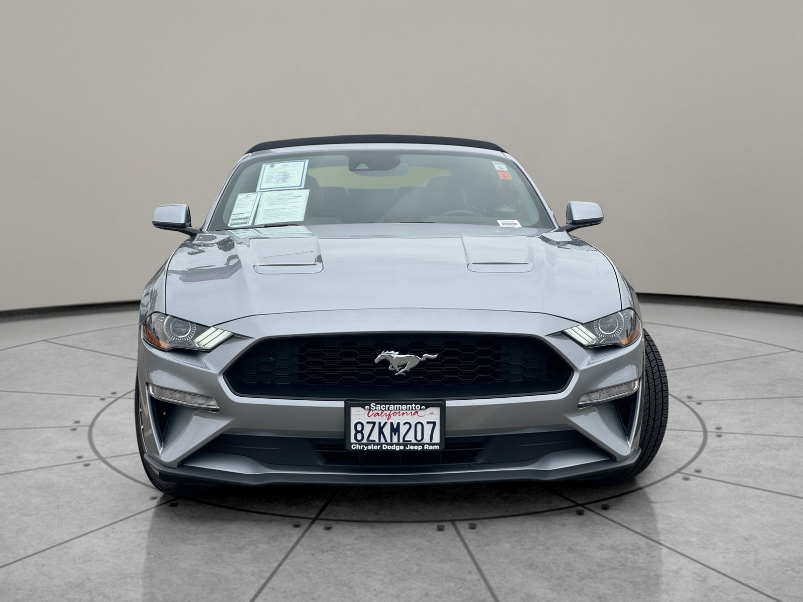 Used 2022 Ford Mustang EcoBoost Premium with VIN 1FATP8UH3N5105235 for sale in Sacramento, CA