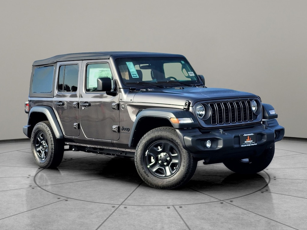 New 2025 Jeep Wrangler 4-DOOR SPORT Sport Utility