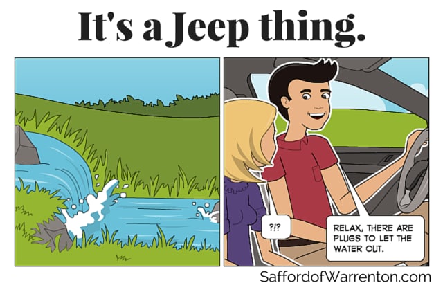 Jeep Comic Plugs