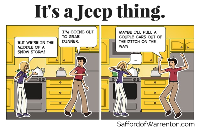 Jeep Comic Storm