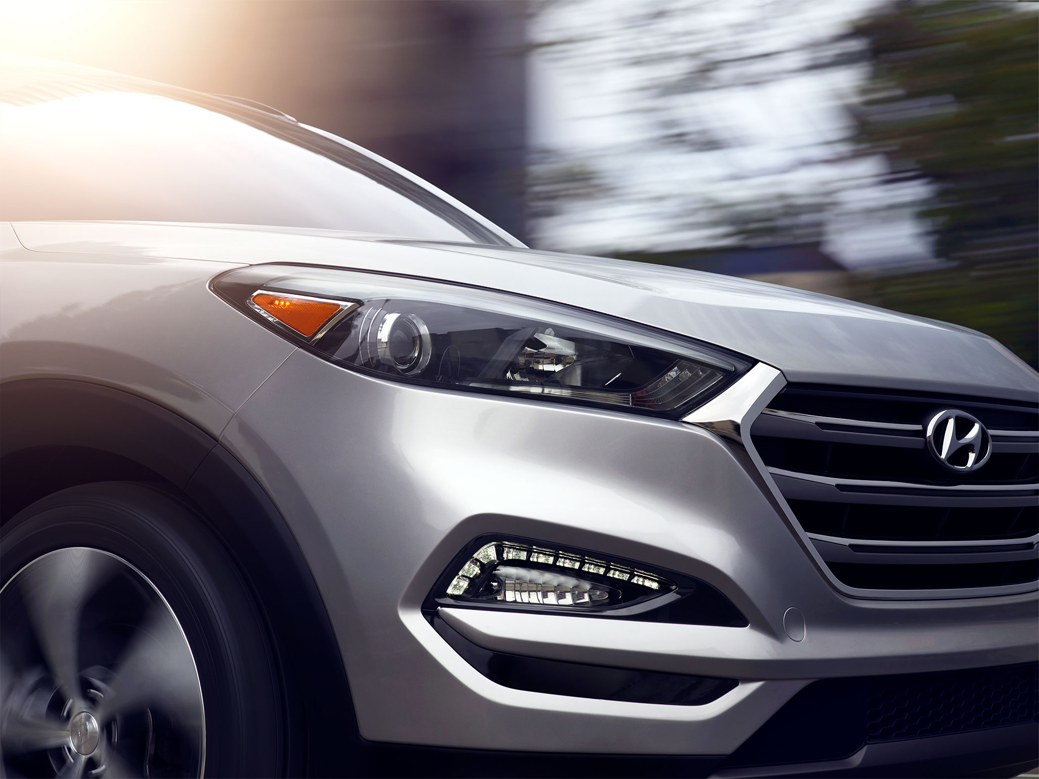 2017 Hyundai Tucson Headlights