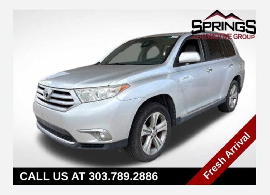 Used 2013 Toyota Highlander Limited V6 SUV