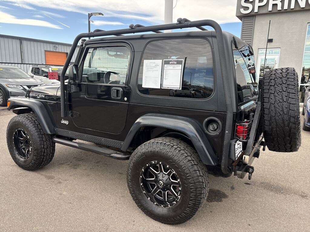 Used 2003 Jeep Wrangler Rubicon SUV