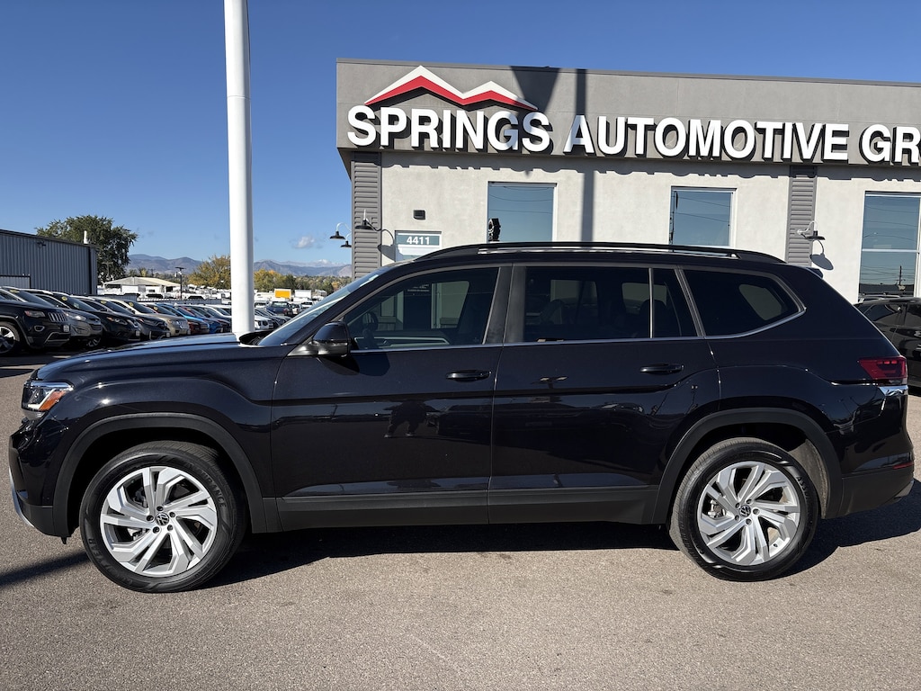Used 2021 Volkswagen Atlas 3.6L V6 SE w/Technology 4MOTION SUV