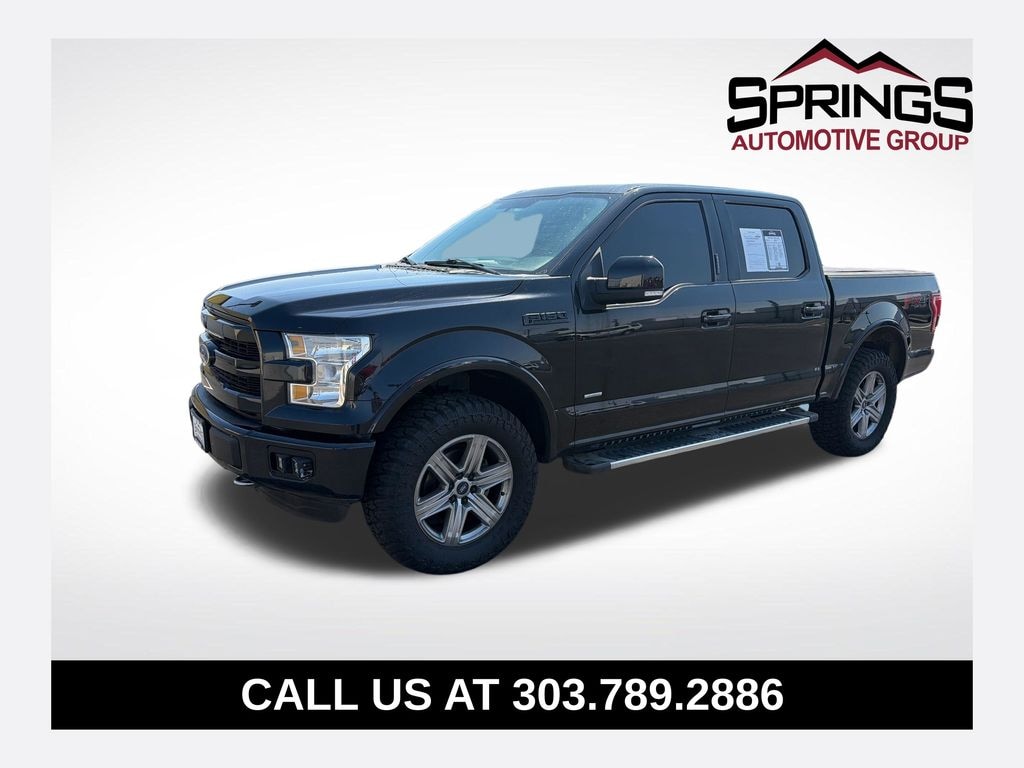 Used 2015 Ford F-150 Lariat Truck SuperCrew Cab