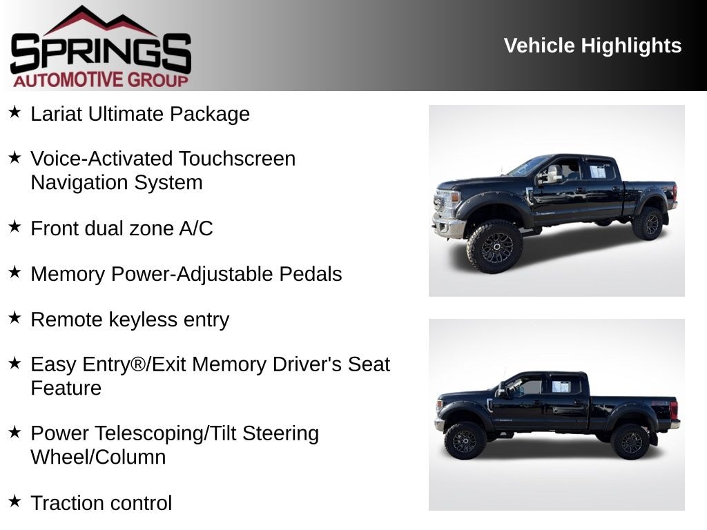 Used 2020 Ford F-350 Lariat Truck Crew Cab