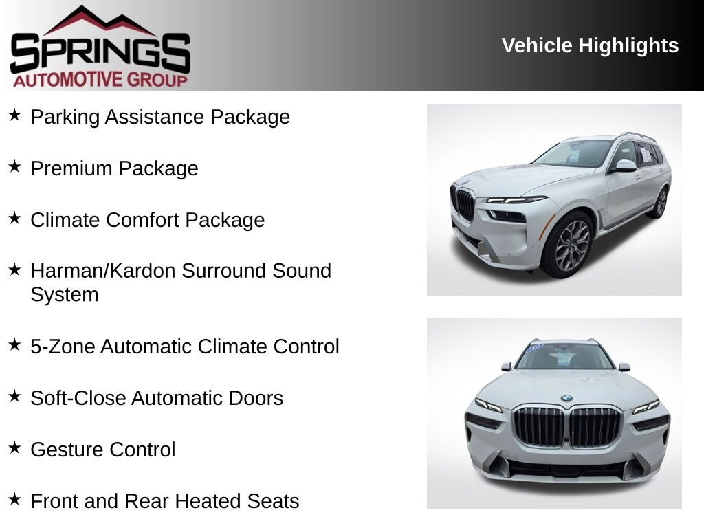 Used 2025 BMW X7 xDrive40i SUV
