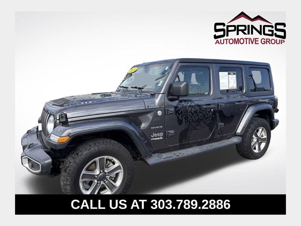 Used 2020 Jeep Wrangler Unlimited Sahara SUV