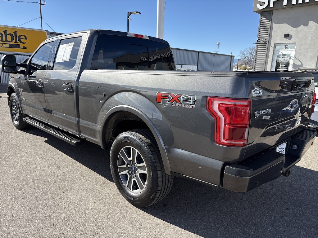 Used 2015 Ford F-150 Lariat Truck SuperCrew Cab