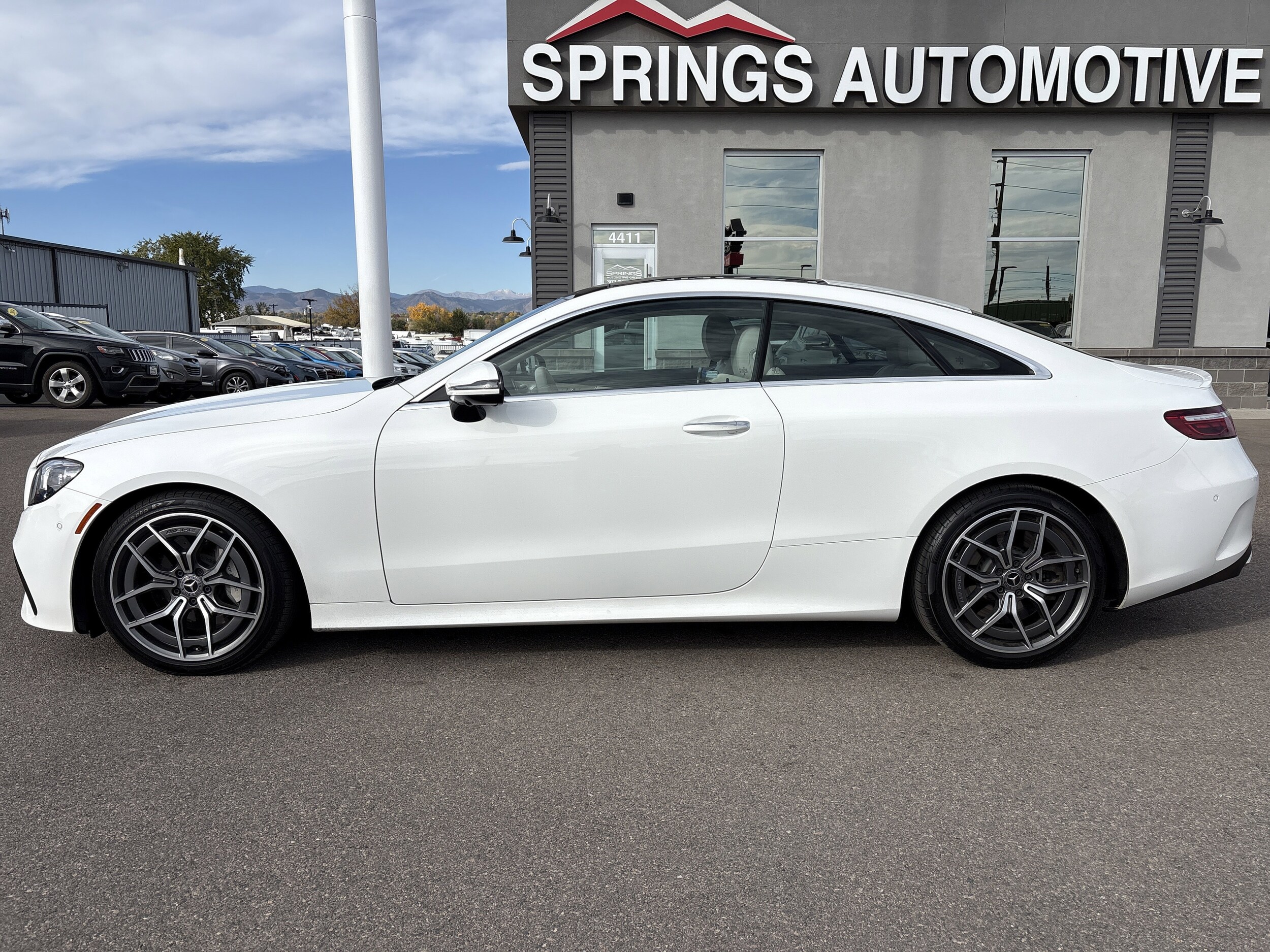 2021 Mercedes Benz E 450 4MATIC Coupe photo 2