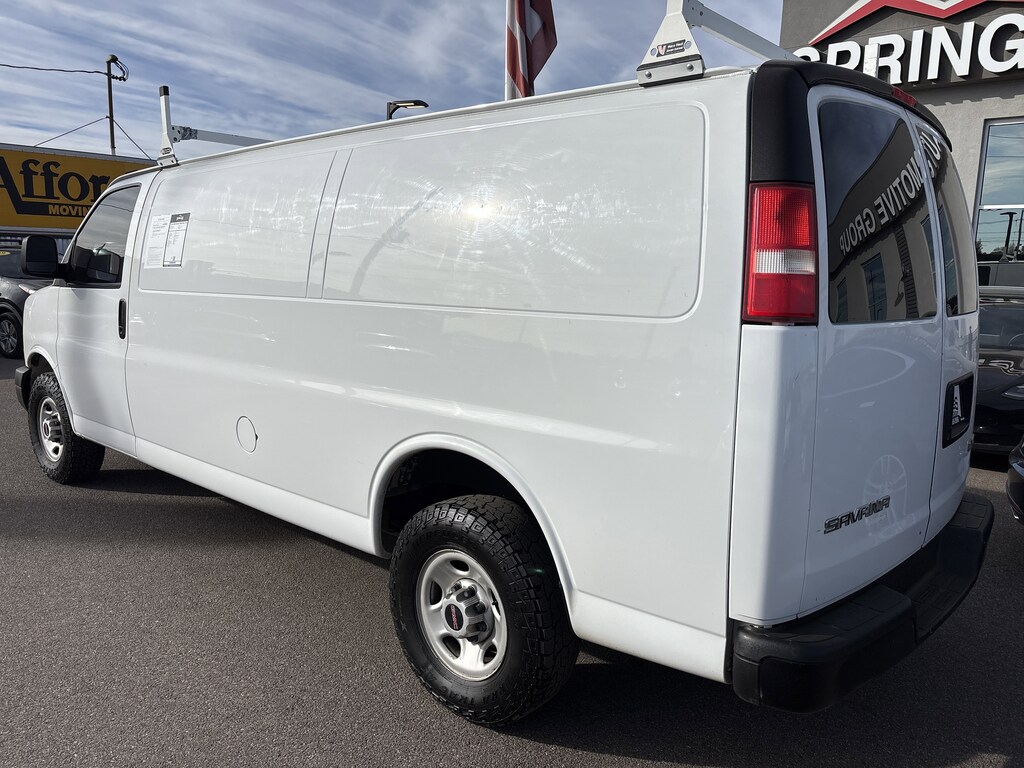 Used 2015 GMC Savana 3500 Work Van Van Extended Cargo Van