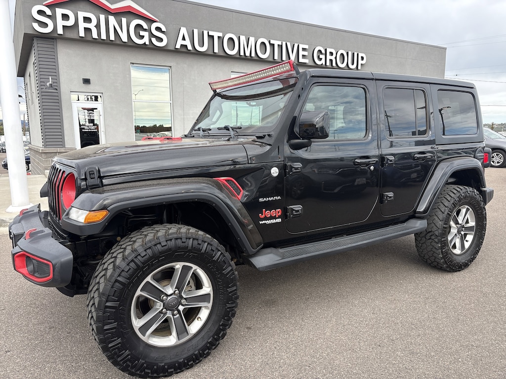 Used 2018 Jeep Wrangler Unlimited Sahara 4x4 SUV