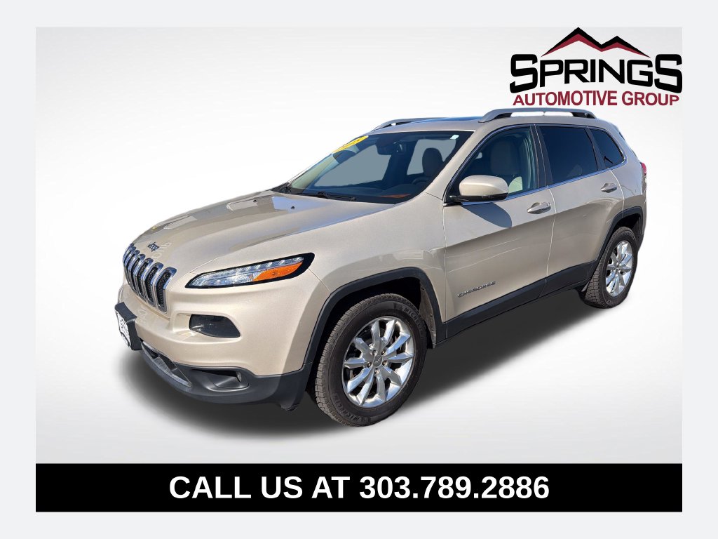 Used 2015 Jeep Cherokee Limited 4x4 SUV