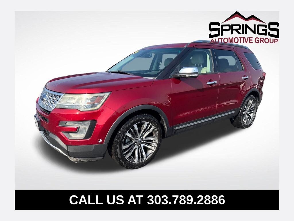 Used 2017 Ford Explorer Platinum SUV