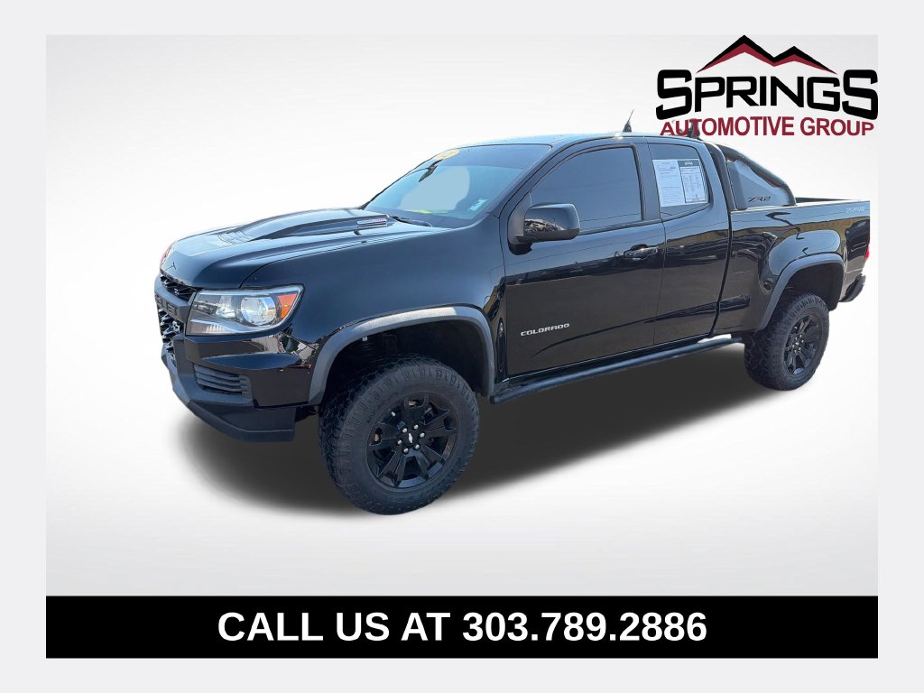Used 2021 Chevrolet Colorado ZR2 Truck Extended Cab