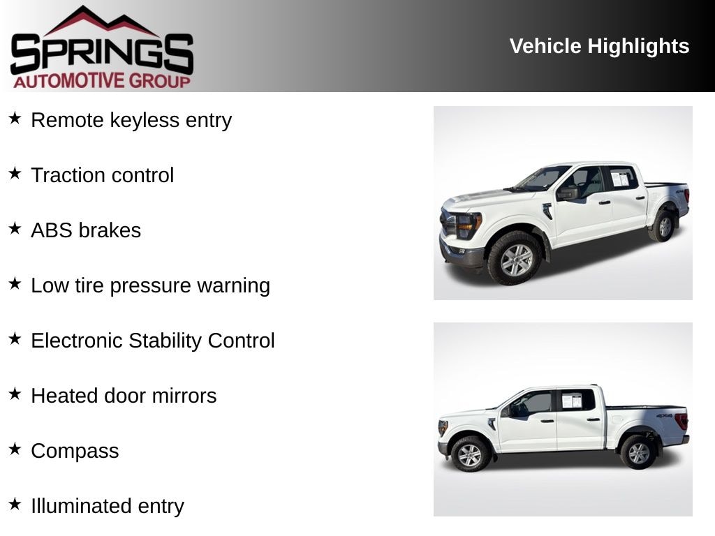 Used 2023 Ford F-150 XLT Truck SuperCrew Cab