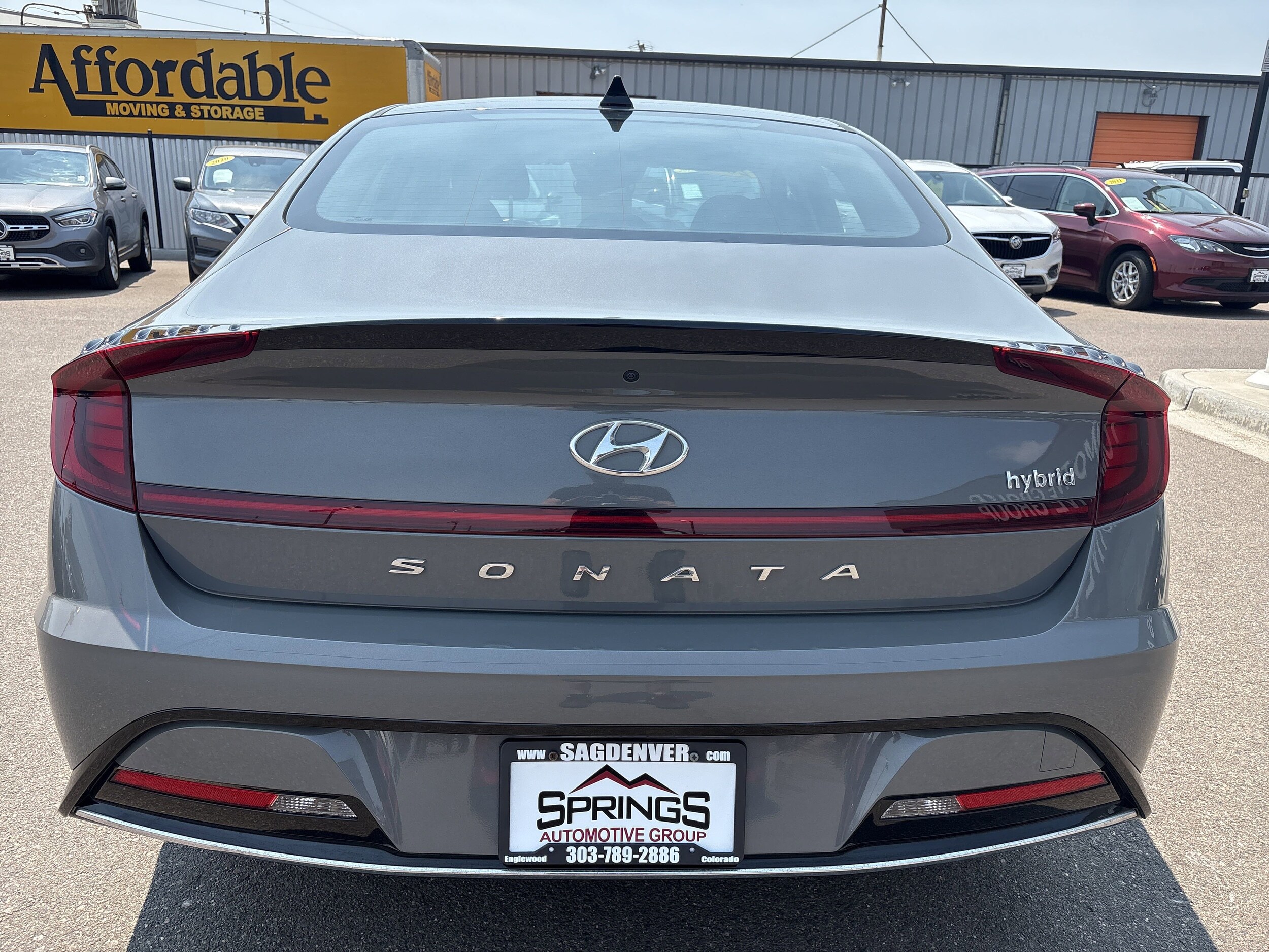 2021 Hyundai Sonata Hybrid SEL photo 4
