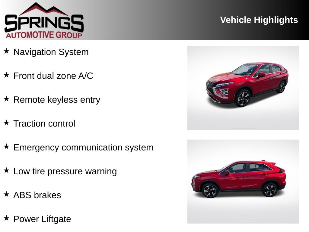 Used 2025 Mitsubishi Eclipse Cross SUV