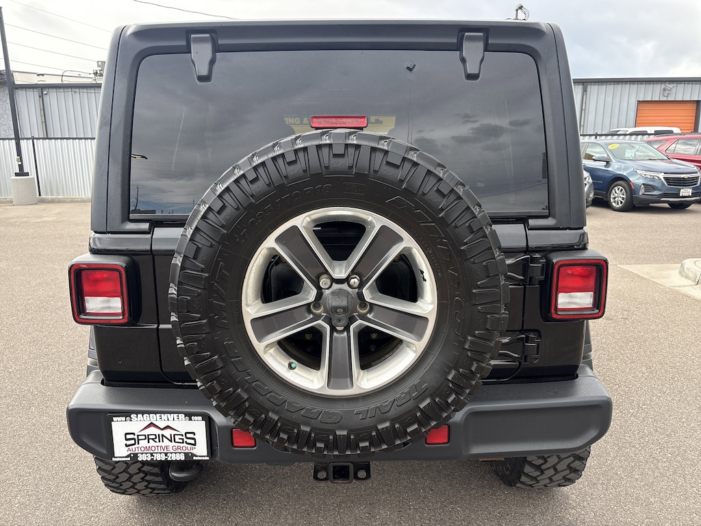 Used 2018 Jeep Wrangler Unlimited Sahara 4x4 SUV