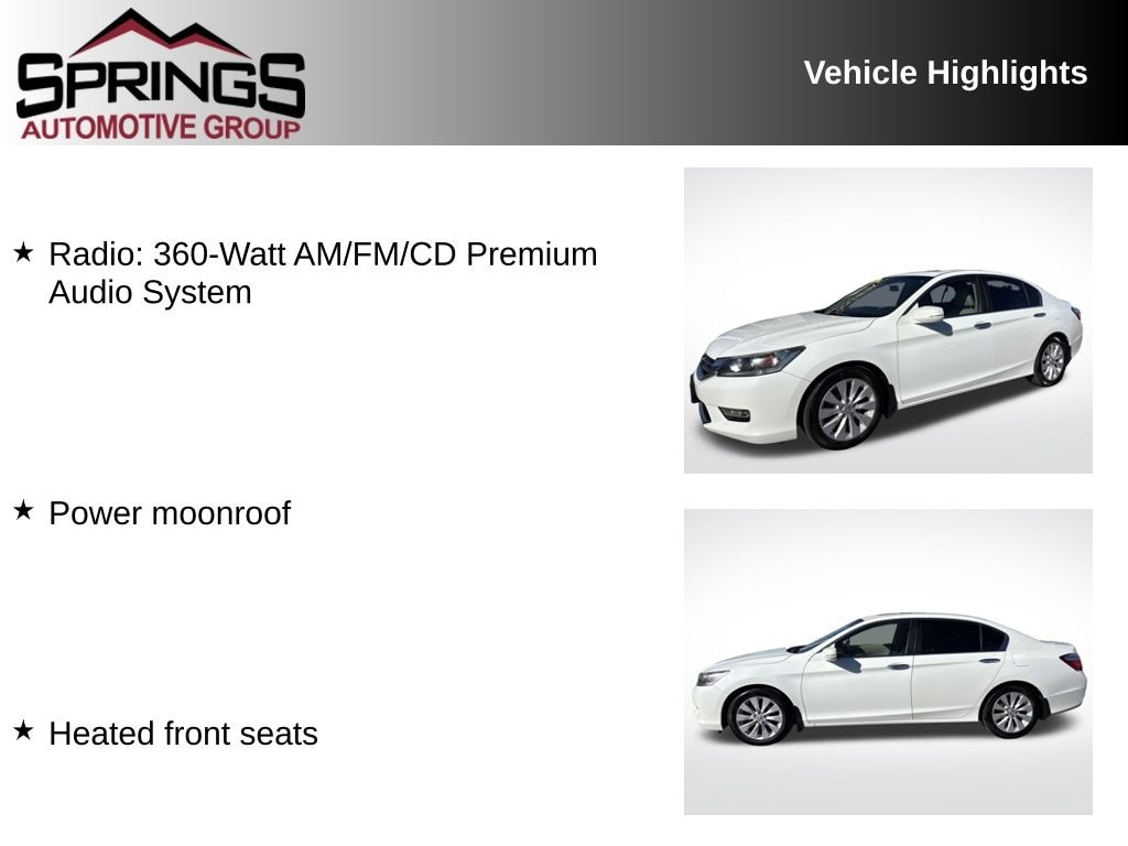 Used 2013 Honda Accord EX-L Sedan