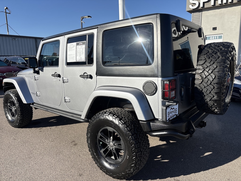 Used 2017 Jeep Wrangler JK Unlimited Sahara 4x4 SUV