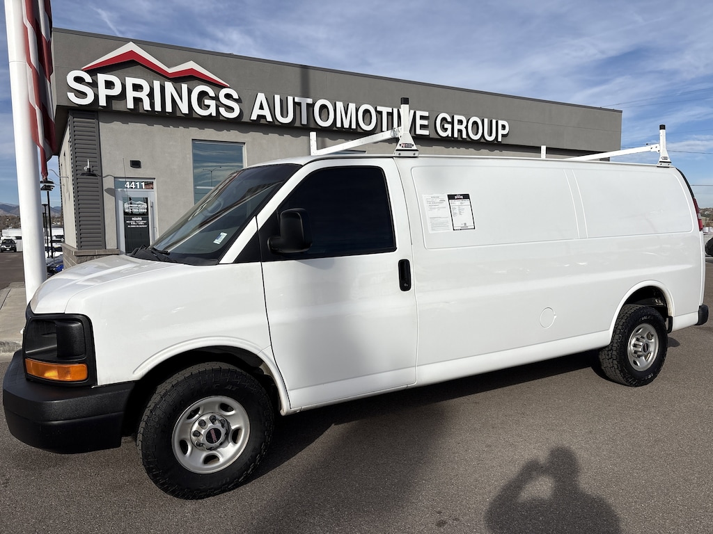Used 2015 GMC Savana 3500 Work Van Van Extended Cargo Van