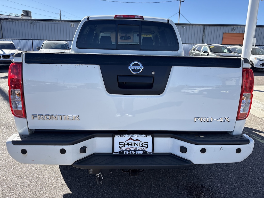Used 2016 Nissan Frontier PRO-4X Truck Crew Cab