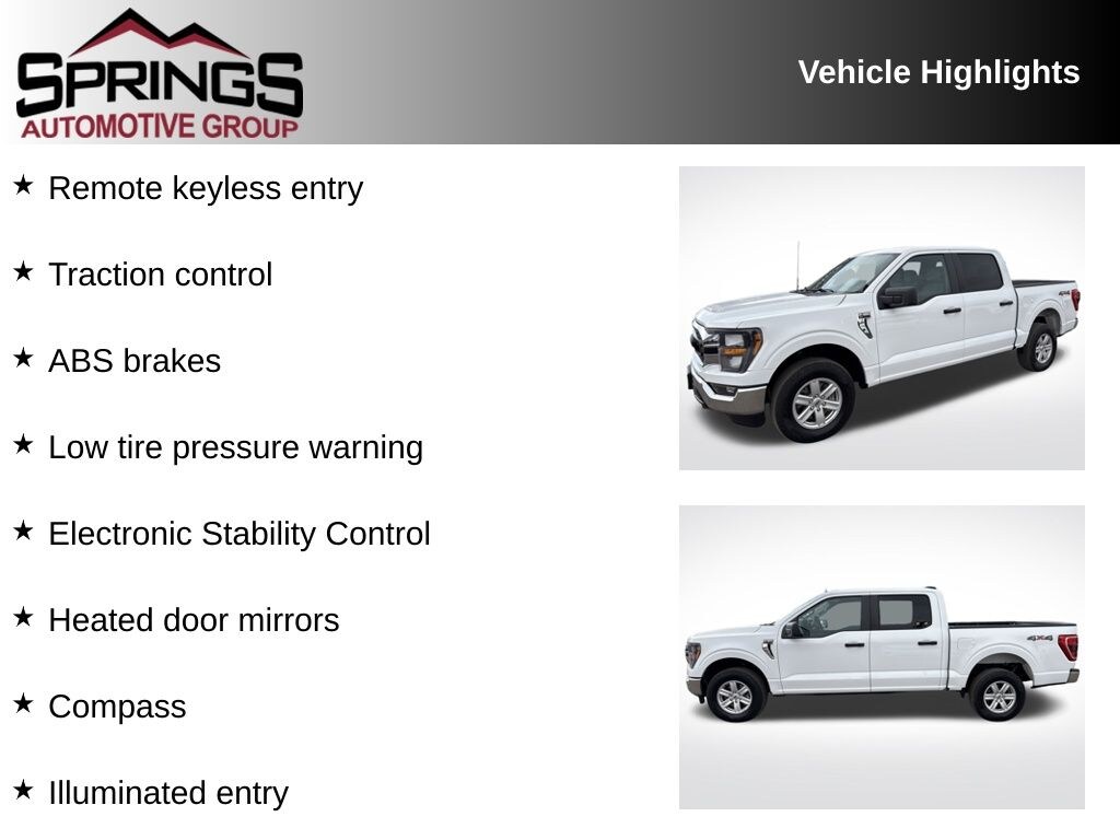 Used 2023 Ford F-150 XLT Truck SuperCrew Cab