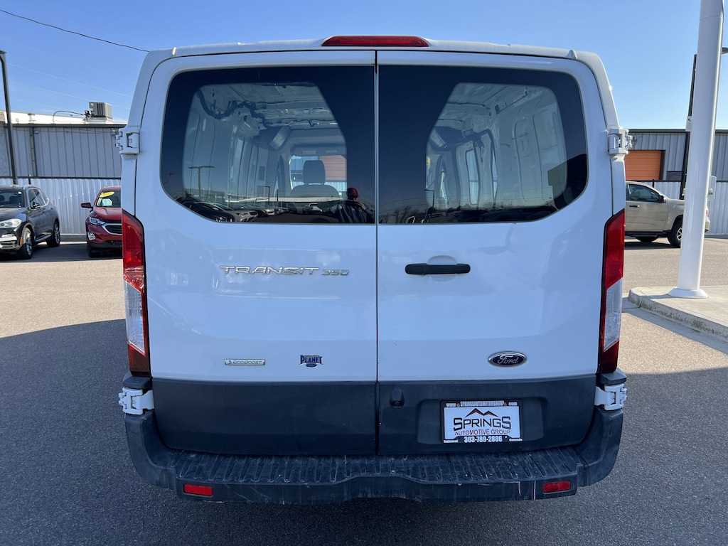 Used 2017 Ford Transit-350 w/60/40 Pass-Side Cargo-Doors Van Low Roof Cargo Van