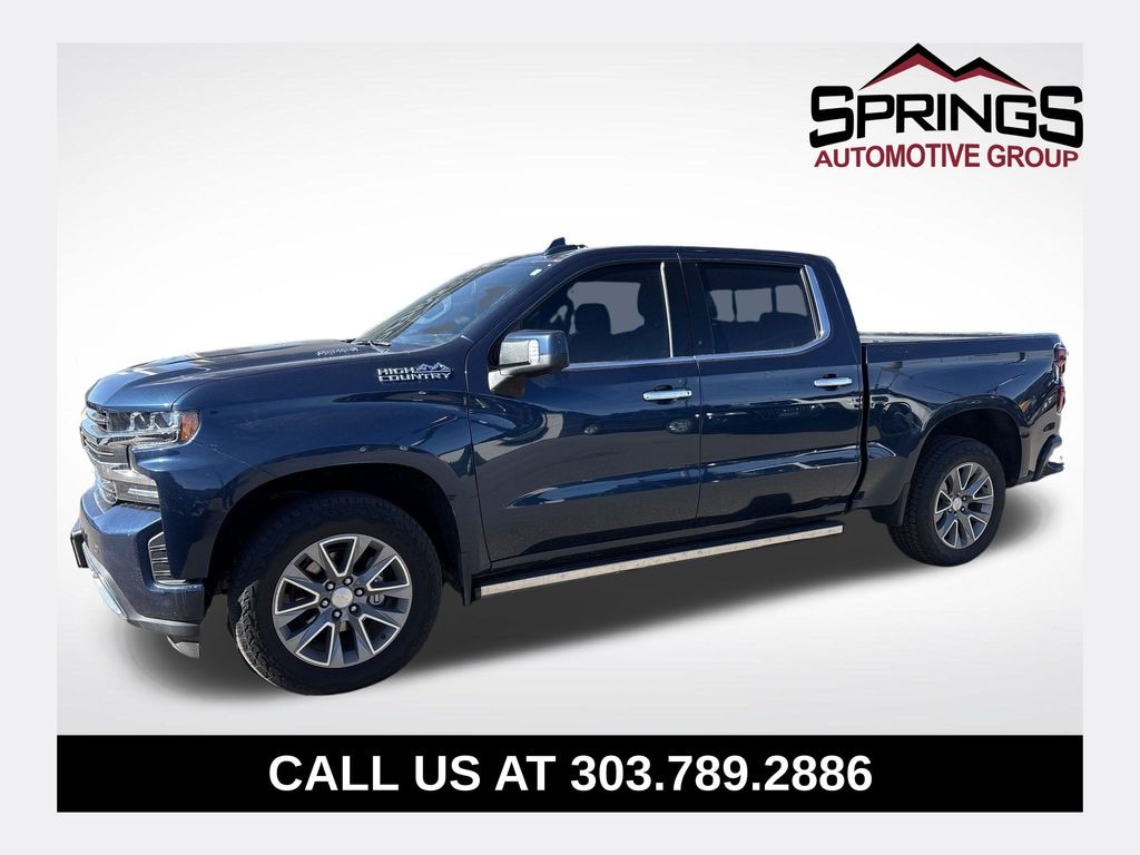 Used 2021 Chevrolet Silverado 1500 High Country Truck Crew Cab