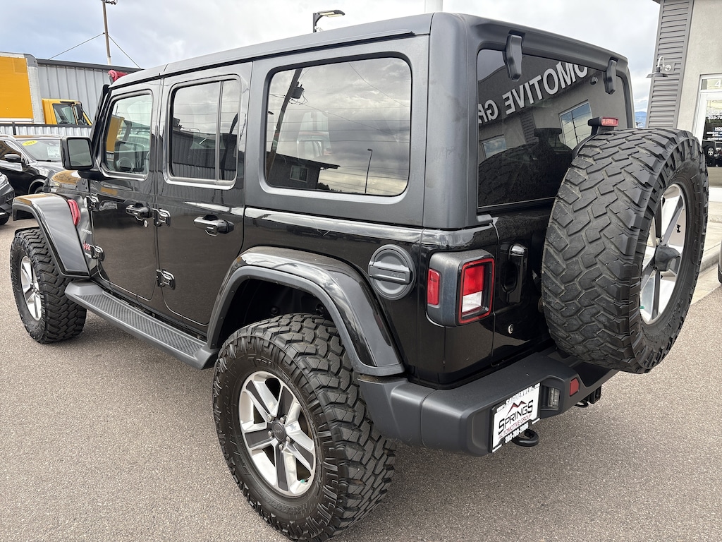 Used 2018 Jeep Wrangler Unlimited Sahara 4x4 SUV