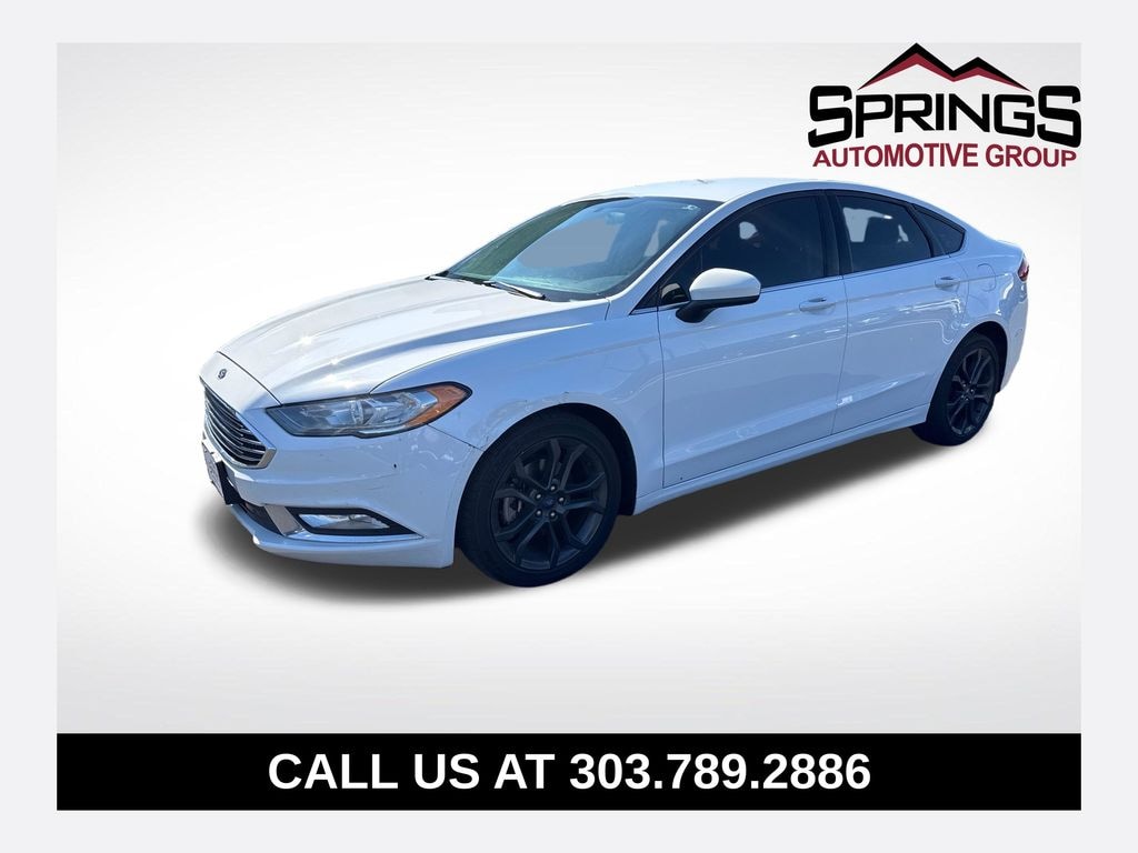 Used 2018 Ford Fusion SE Sedan