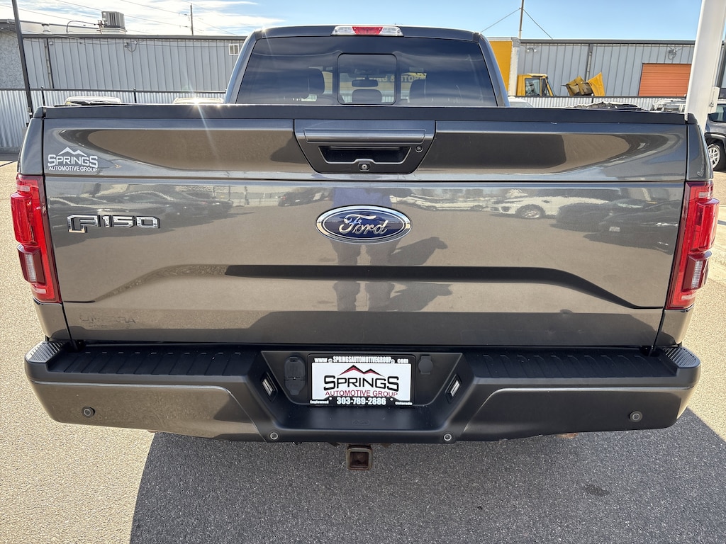 Used 2015 Ford F-150 Lariat Truck SuperCrew Cab