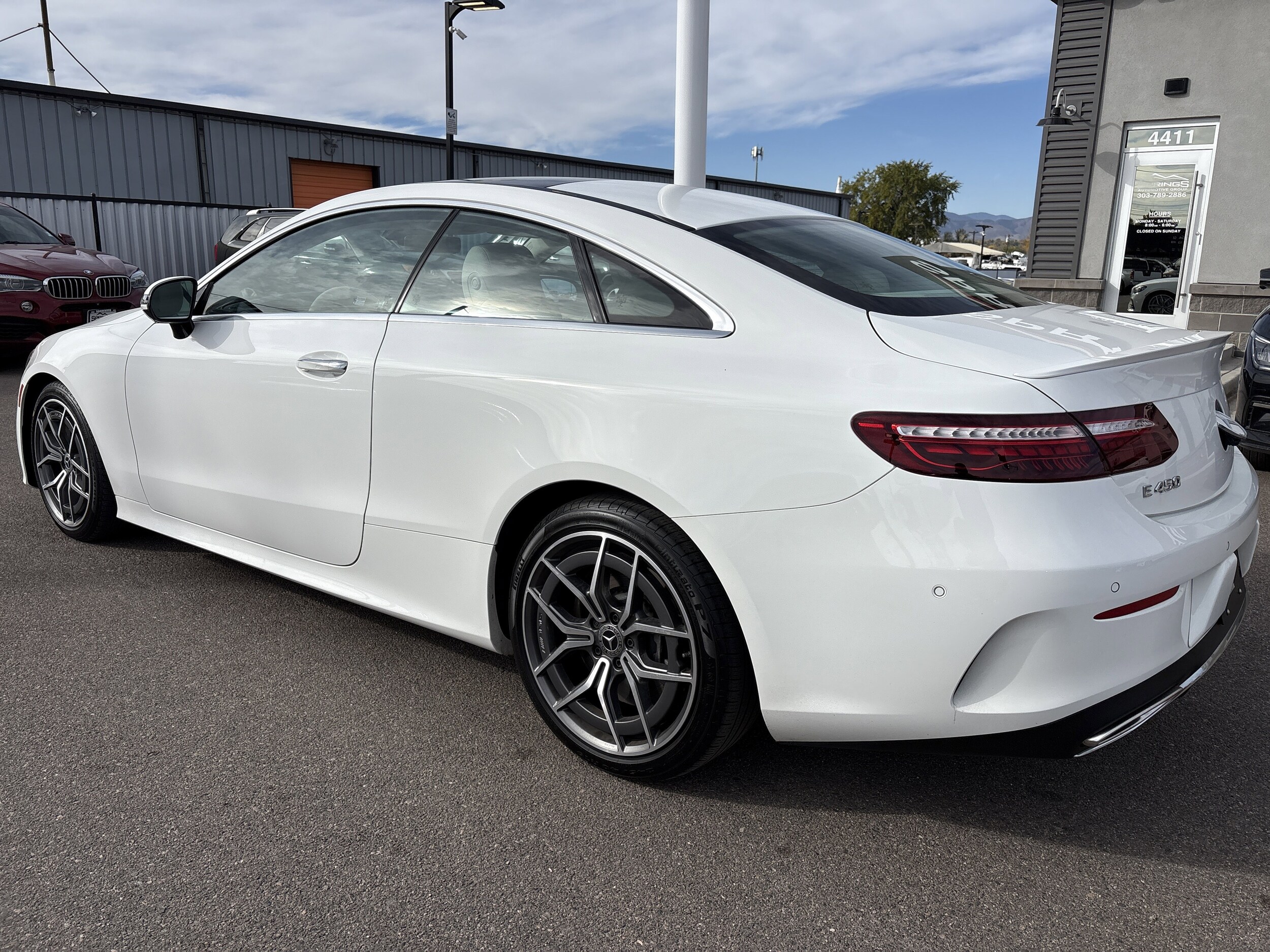 2021 Mercedes Benz E 450 4MATIC Coupe photo 3